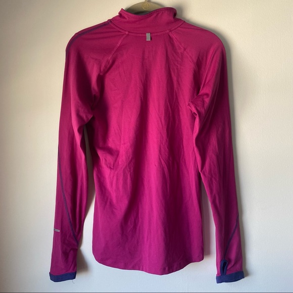 Nike Women's Dri-FIT Running Quarter Zip Top Sz S - Picture 5 of 6